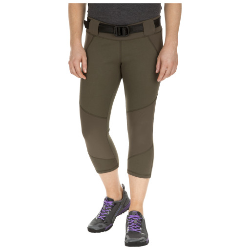 5.11 Tactical Women's Raven Range Capri (Brown;Green)