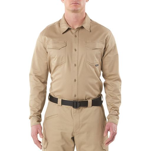 5.11 Tactical Men's FR Utility Stretch Shirt (Khaki/Tan)