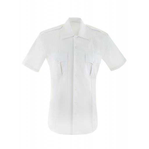 5.11 NYPD Men's Short Sleeve P/R White Shirt