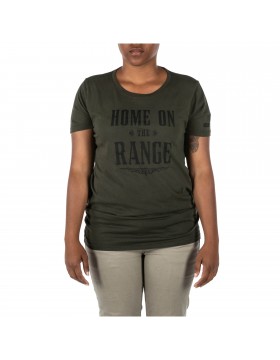 5.11 Tactical Women's Womens No F**ks Given Tee (Military Green)