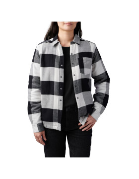 5.11 Tactical Women's Louise Shirt Jacket (Cinder Plaid)