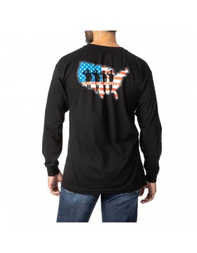 5.11 Tactical Men's Land Of The Free Long Sleeve Tee