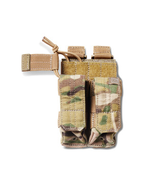 Double Pistol Bungee/Cover (MultiCam), (CCW Concealed Carry) 5.11 Tactical