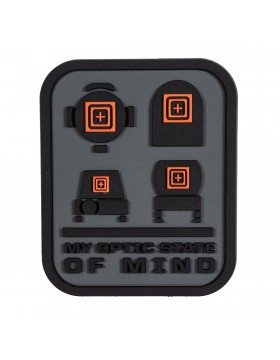 5.11 Tactical Optic State Of Mind Patch (Grey)