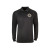 Women's 100% Polyester Charcoal Class B Utility Polo - Long Sleeve