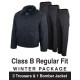 Men's Class B Winter Regular Fit Package - 3 Trousers & 1 Bomber Jacket