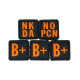 5.11 Tactical Blood Type Patch Kit B Positive