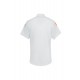 Women's White Poly/Rayon Short Sleeve Class A Dress Shirt