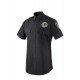 Women's Charcoal Poly/Rayon Short Sleeve Class B Utility Shirt