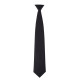 MEN'S BLACK BREAK AWAY CLIP ON TIE